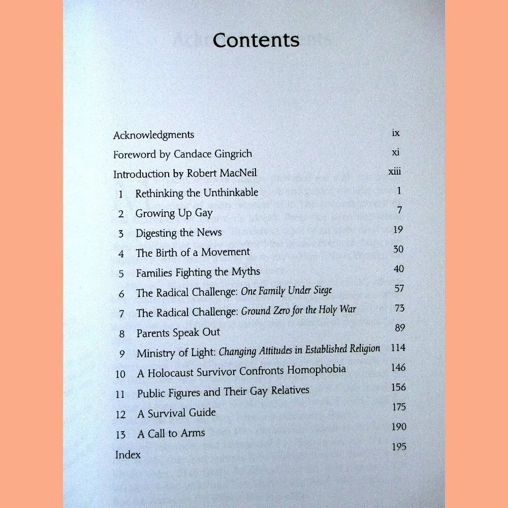 Book - Straight Parents, Gay Children: Inspiring Families to Live Honestly.... - Picture 2 of 14